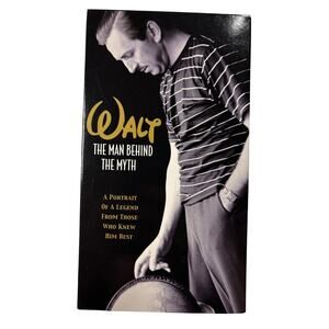 Walt: The Man Behind the Myth VHS 2001 Disney Documentary